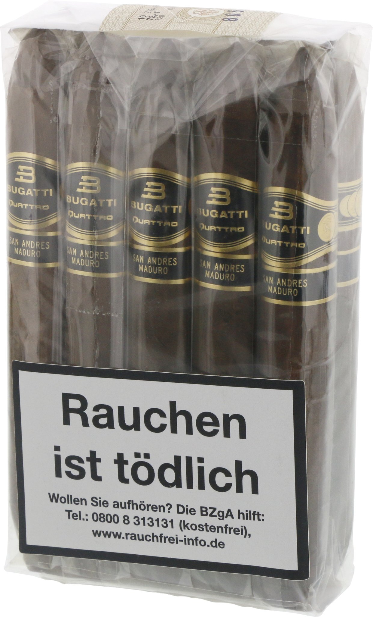 Bugatti Quattro MADURO Figurado Bundle