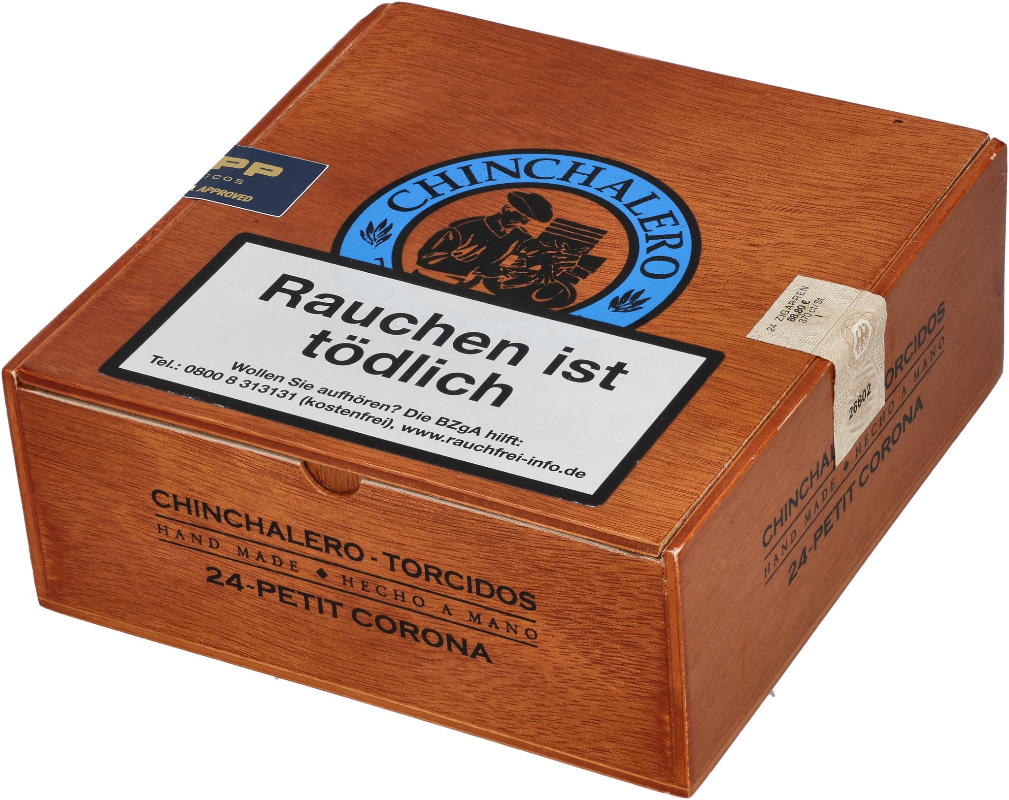 Chinchalero Torcidos Petit Corona_Kiste01