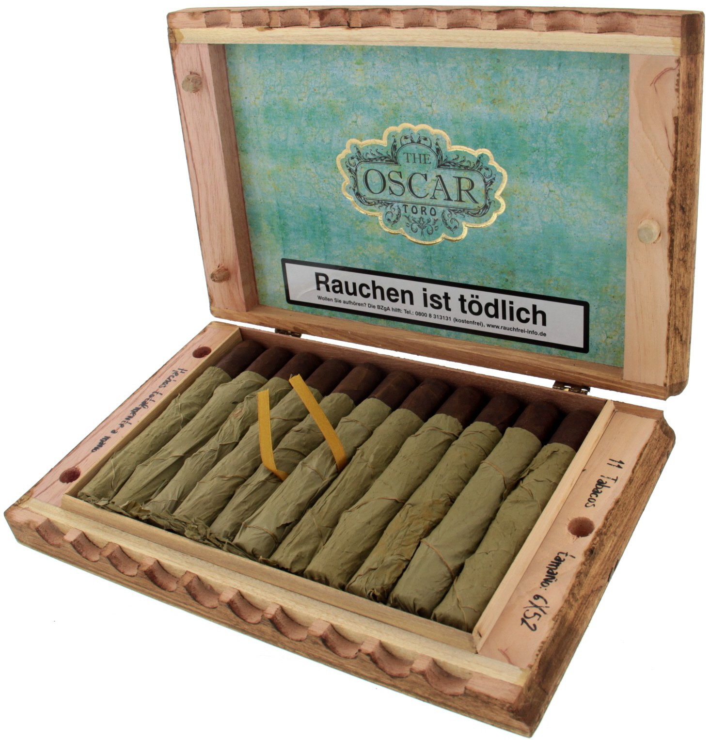 The Leaf by Oscar Valladeres - The Oscar Toro Kiste offen