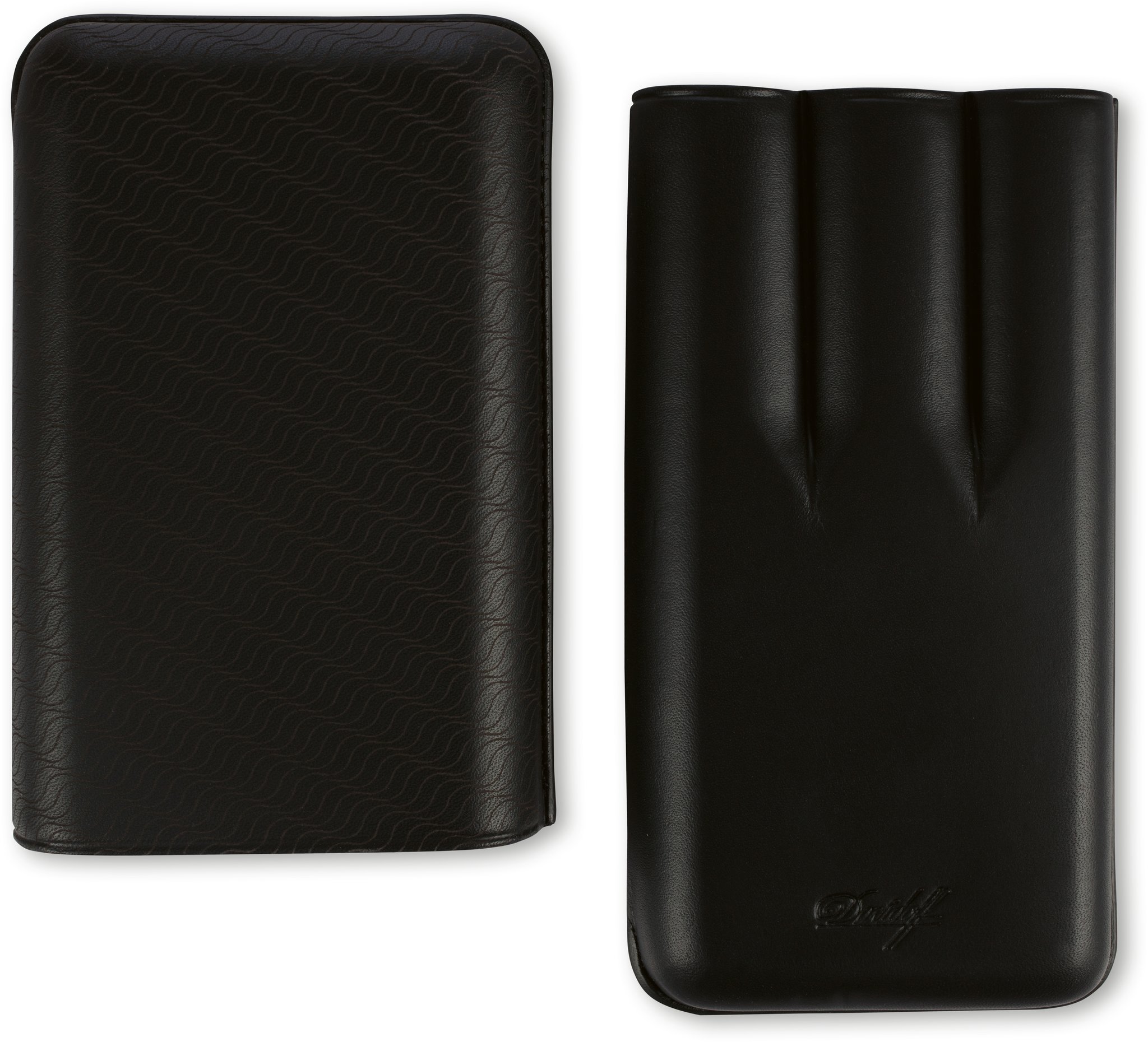 Davidoff Kalbsleder Zigarrenetui XL-3 Enjoyment schwarz (106758) Detailbild