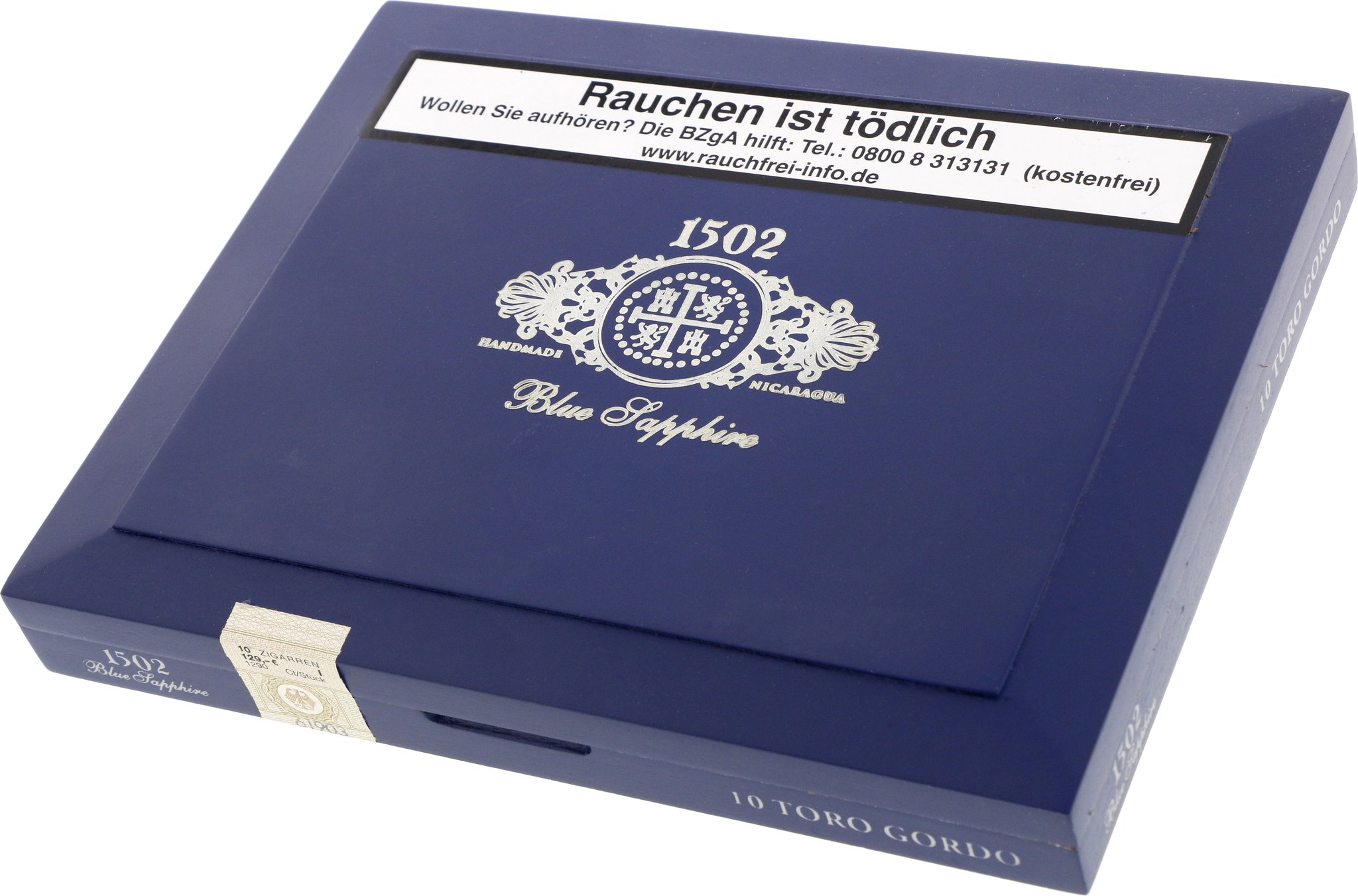 1502 Special Edition Blue Sapphire Toro Gordo 10er Kiste