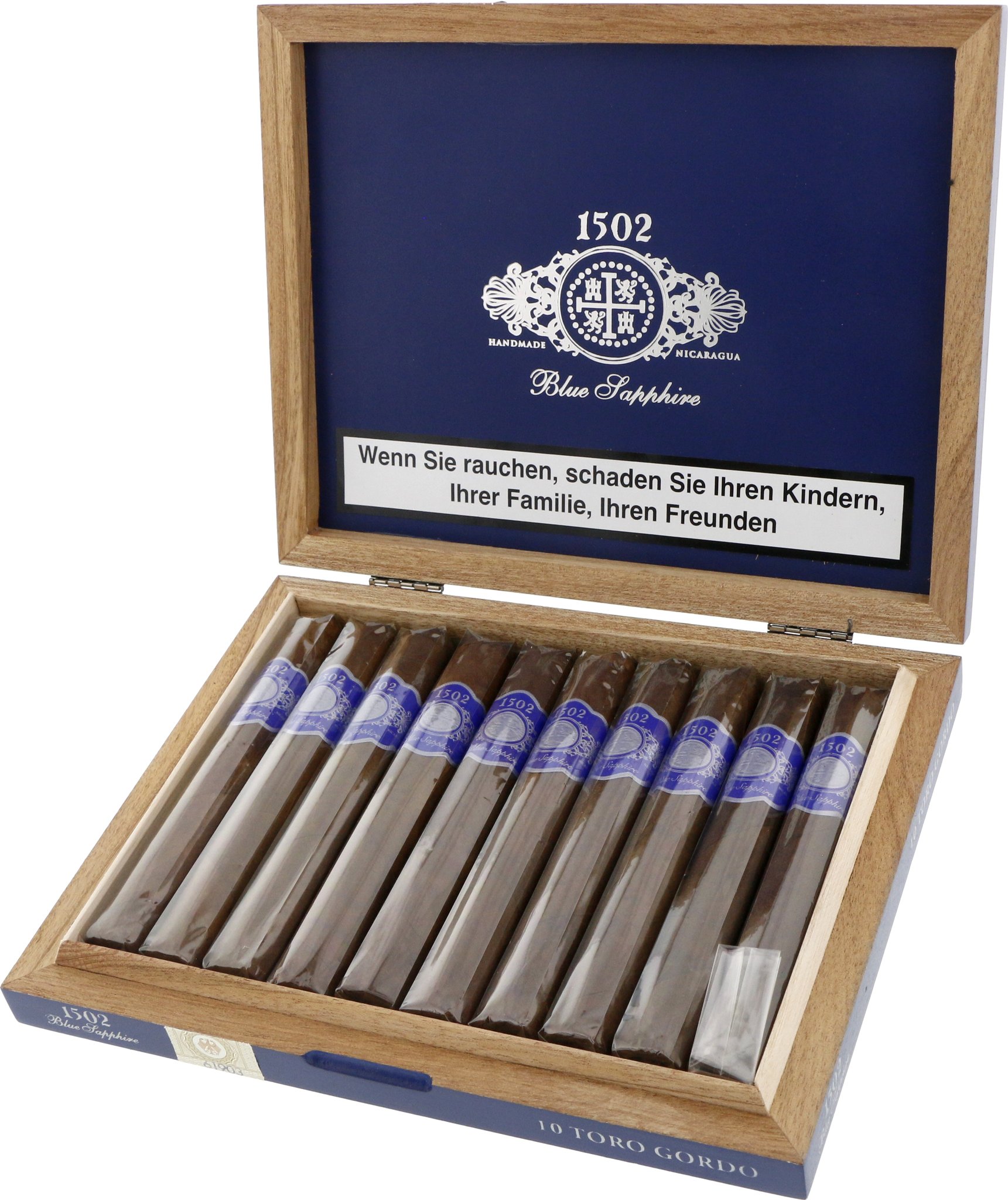 1502 Special Edition Blue Sapphire Toro Gordo 10er Kiste