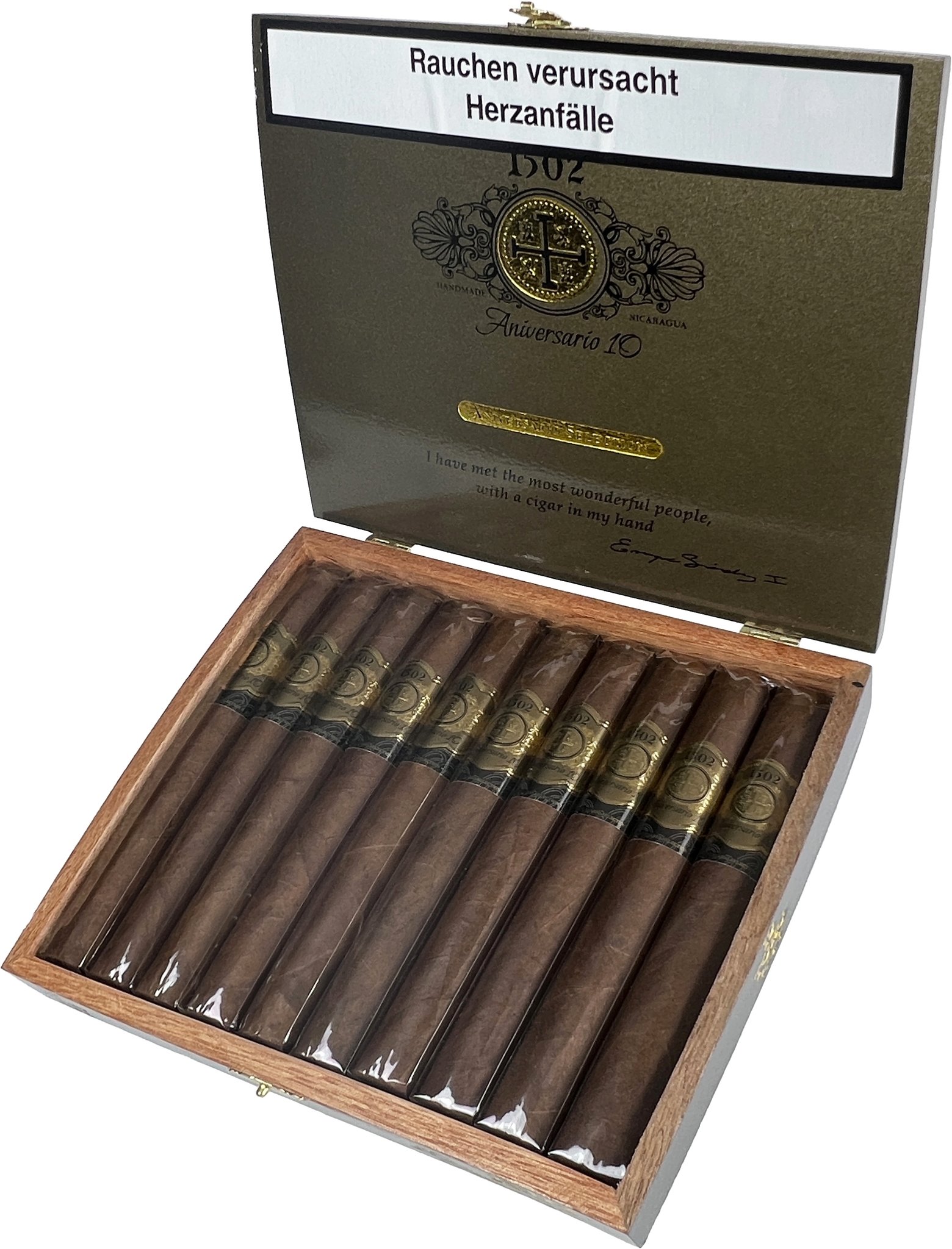 1502 Special Edition Anniversario 10 Toro Kiste offen