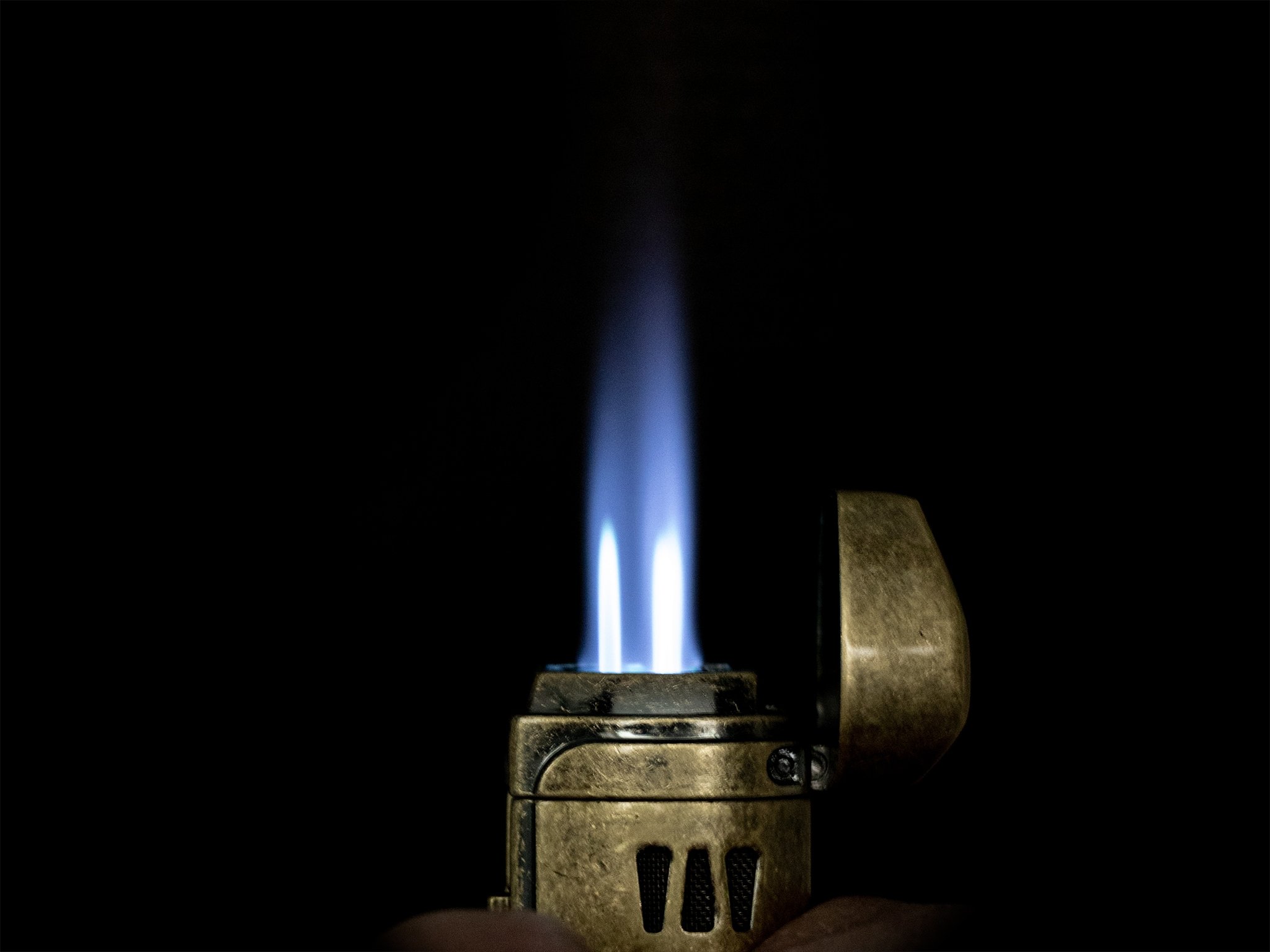 Passatore Jetflame Trinidad antik Design Messing (234553) Flamme