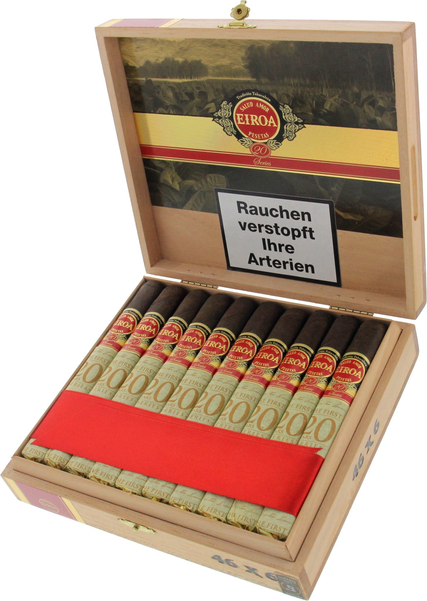 Eiroa The First 20 Years Corona 46x6 Kiste offen