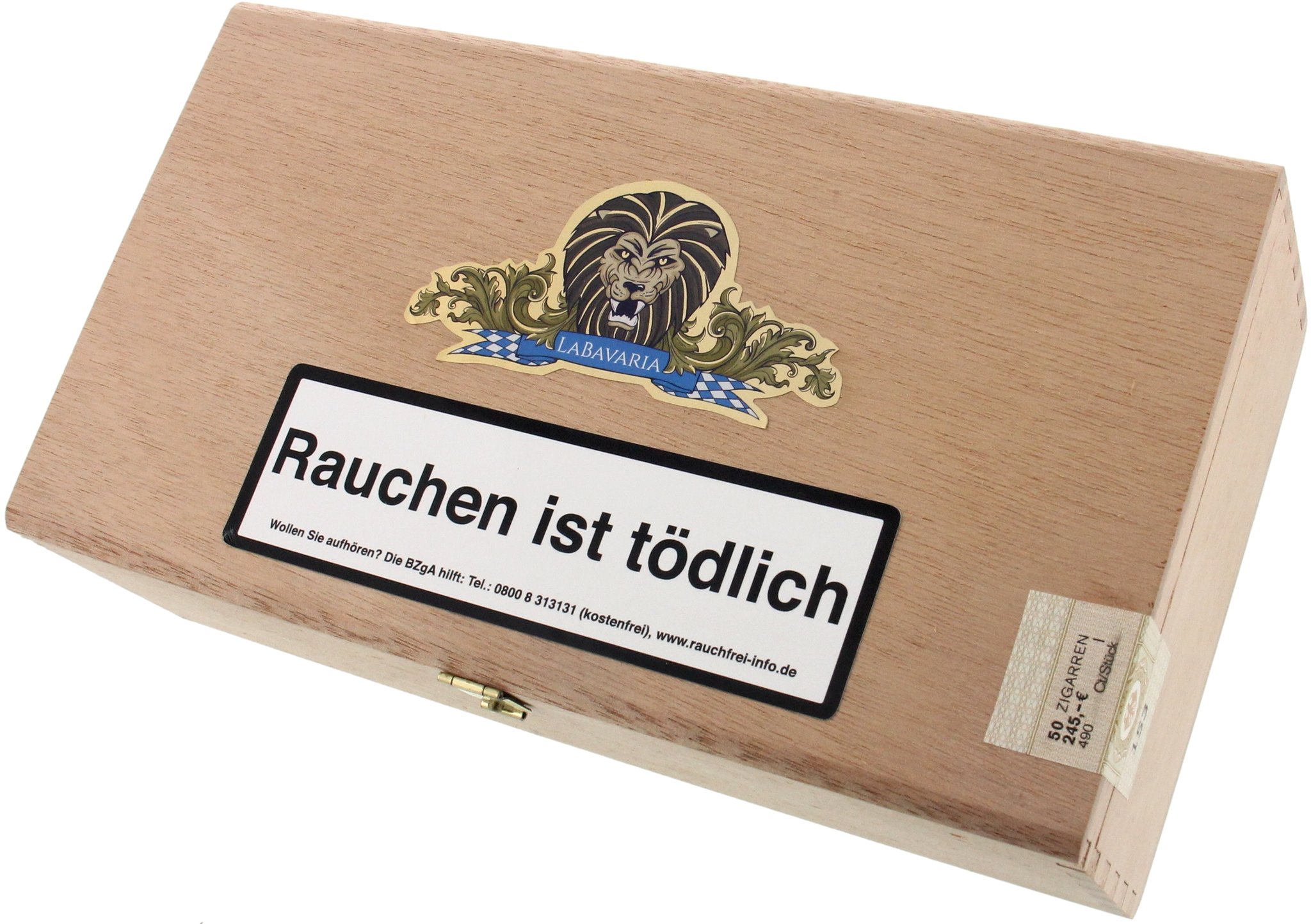 La Bavaria Die Bayerische Zigarre Half Corona Kiste