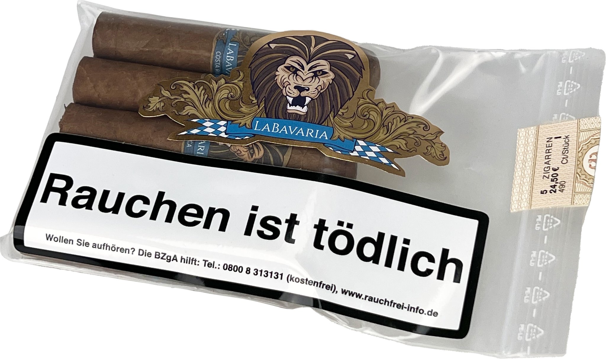 La Bavaria Die Bayerische Zigarre Half Corona 5er