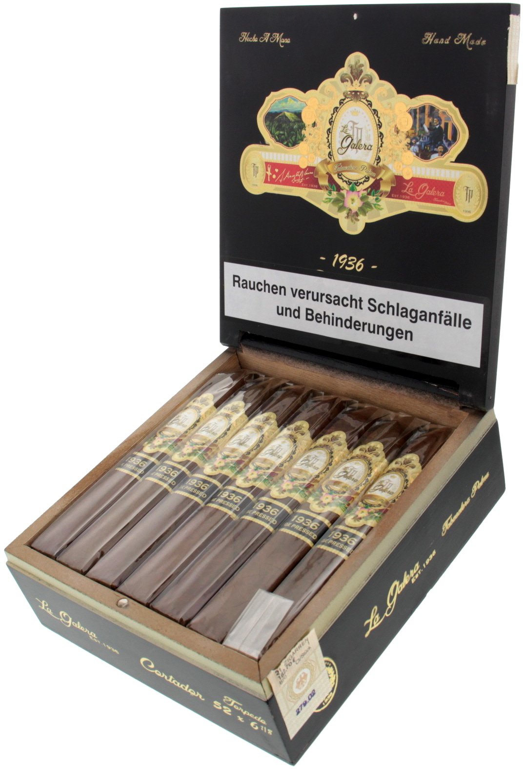La Galera 1936 Cortador (Torpedo) Kiste offen