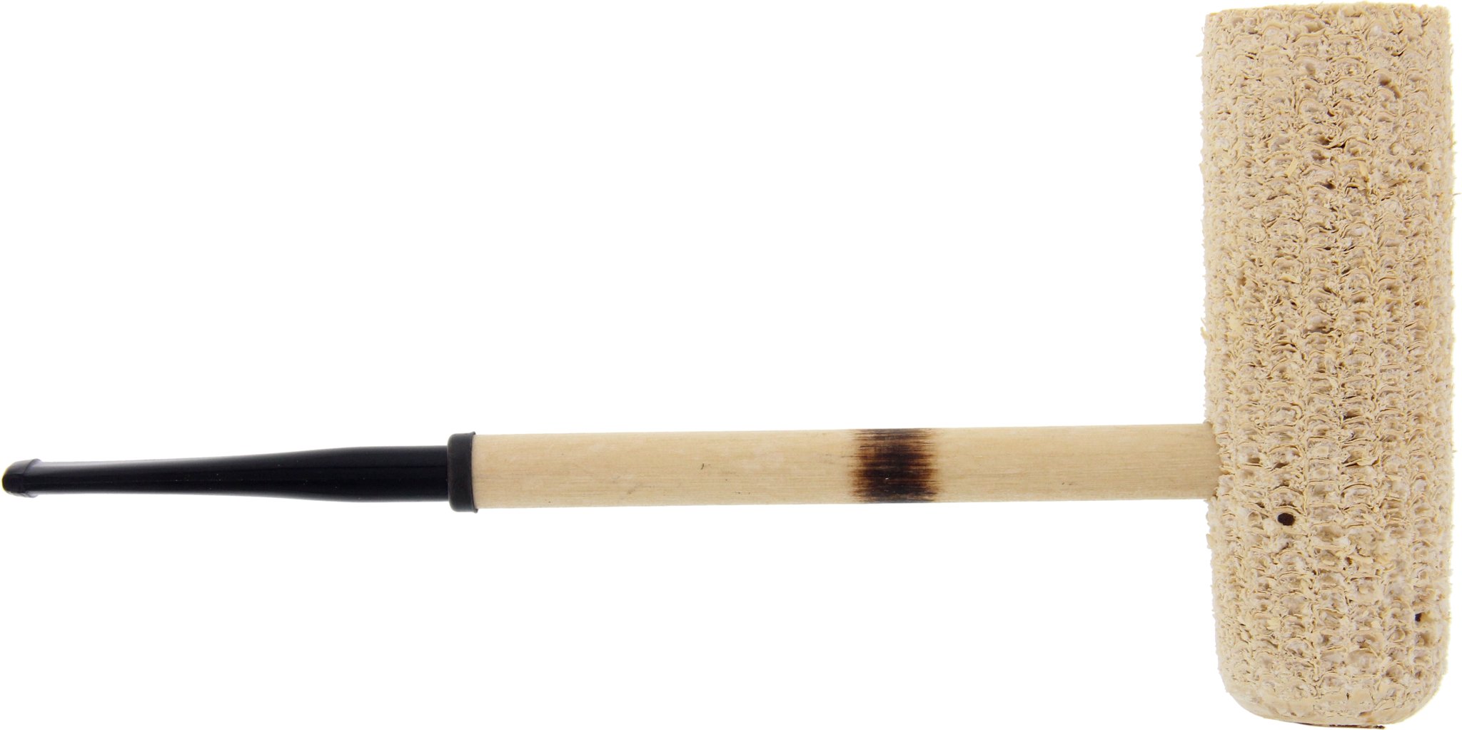 Missouri Meerschaum Corn Cob MacArthur Classic STRAIGHT Natural (ohne Filter) Bild 2
