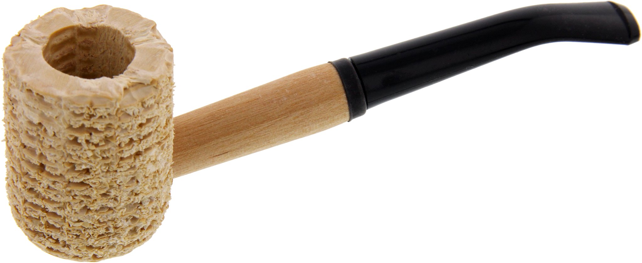 Missouri Meerschaum Corn Cob Missouri Pride BENT (mit Filter)