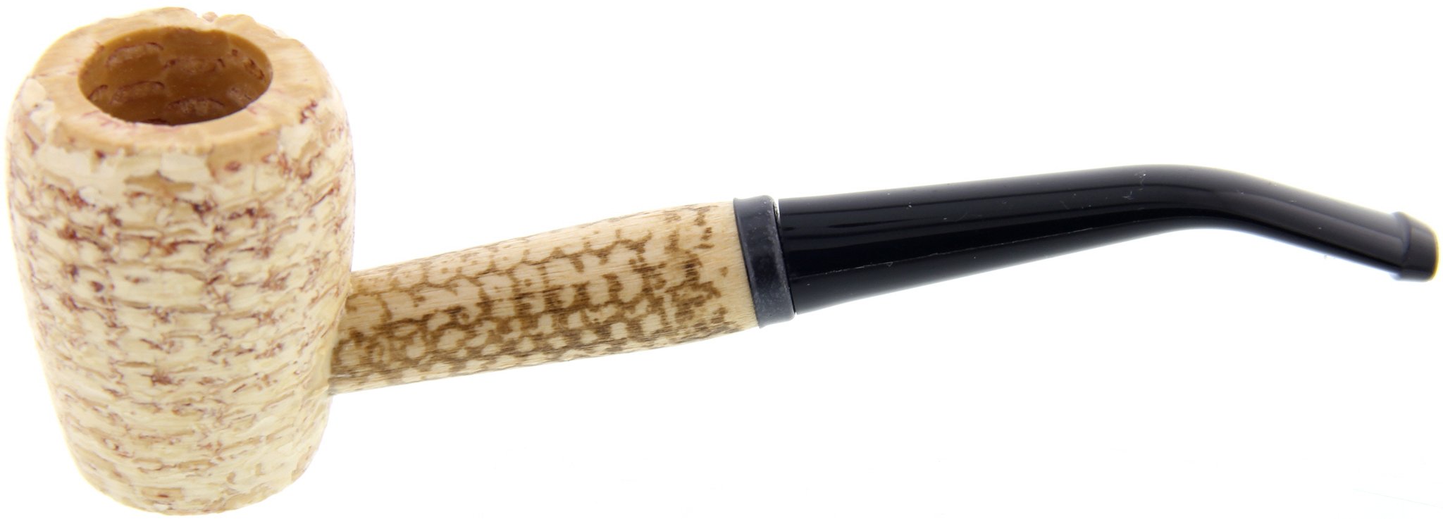Missouri Meerschaum Corn Cob Washington BENT (mit Filter)