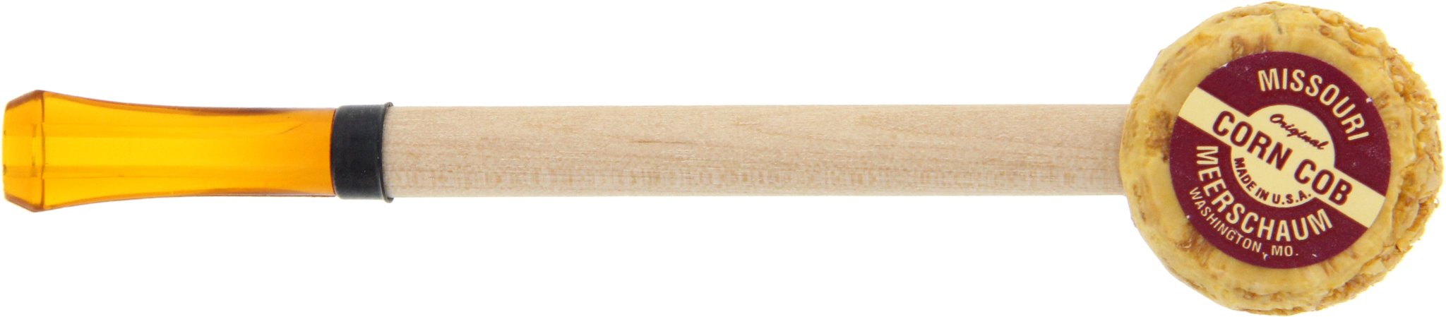 Missouri Meerschaum Corn Cob Short Stop yellow (ohne Filter) Bild 3