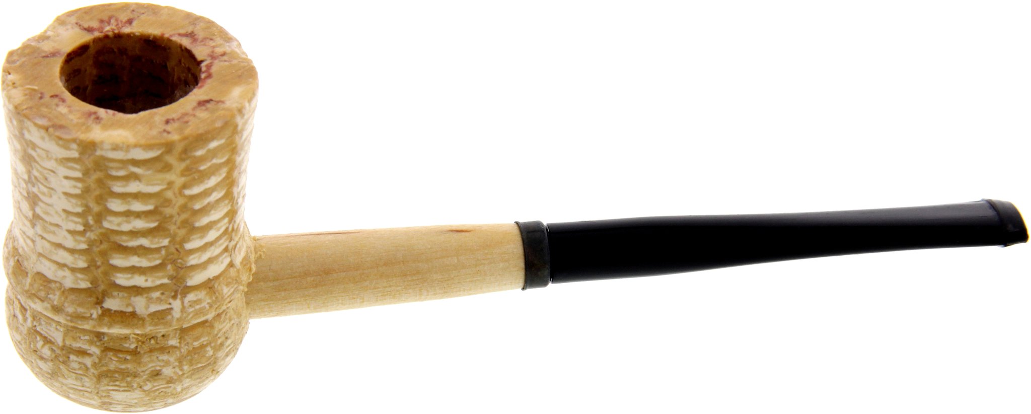 Missouri Meerschaum Corn Cob Great Dane Spindle STRAIGHT (mit Filter)
