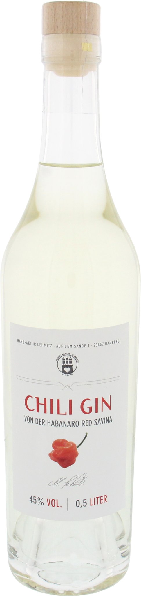 Lehmitz Gin Chili Gin (0,5 l / 45 & Vol.)
