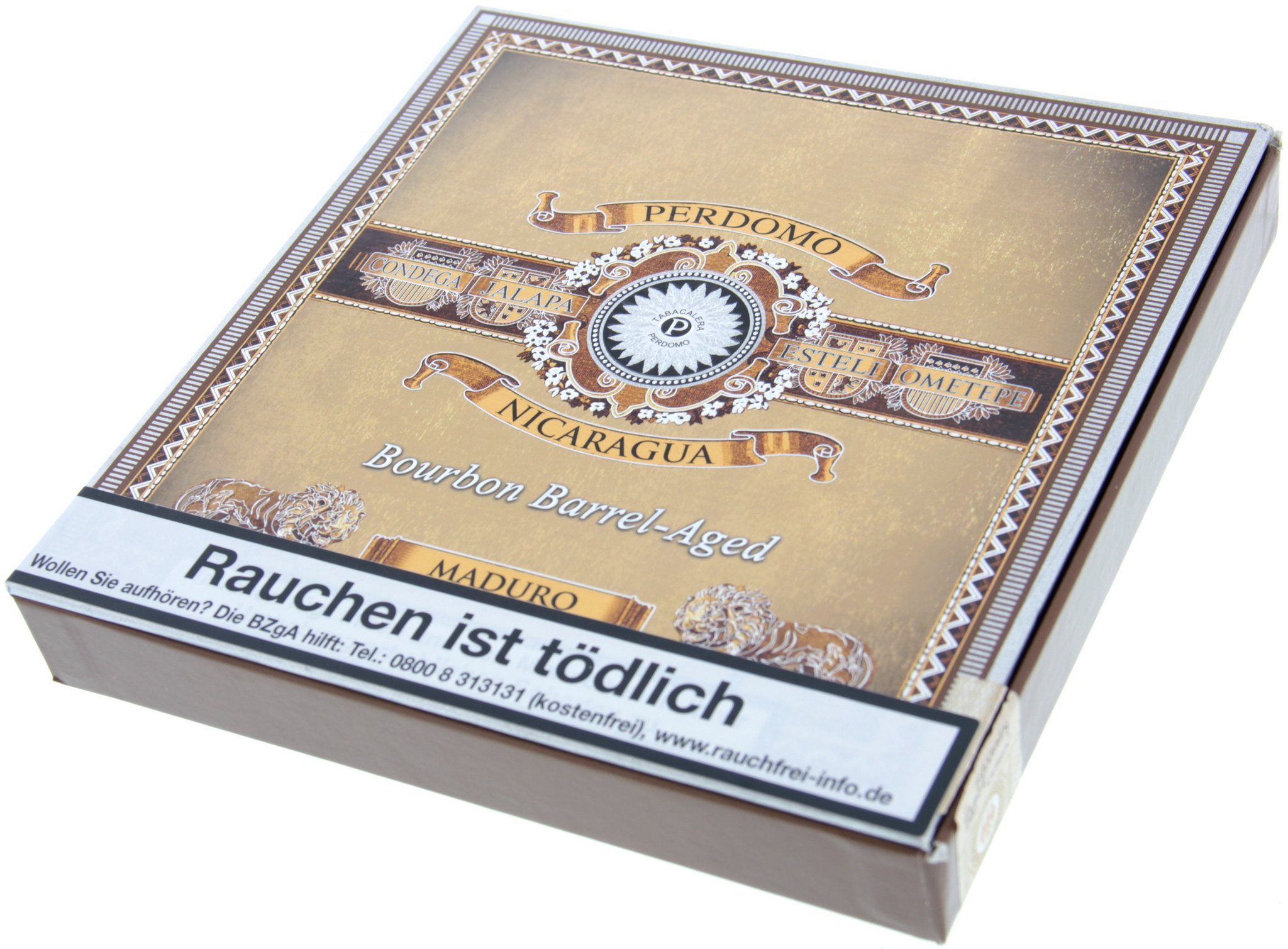 Perdomo Nicaragua Bourbon Barrel Aged (BBA) Maduro Epicure Geschenk Box