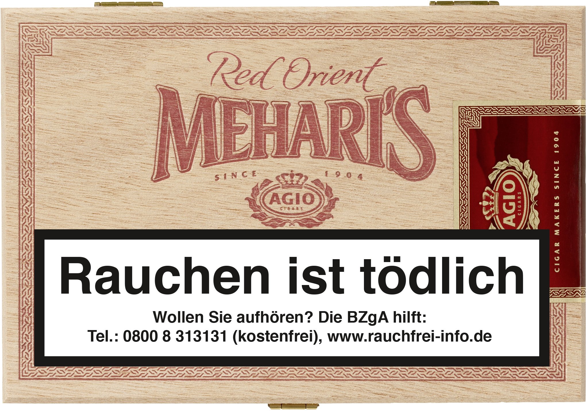Agio Meharis Meharis Red Orient (OHNE Filter) ehemals Sweet Orient