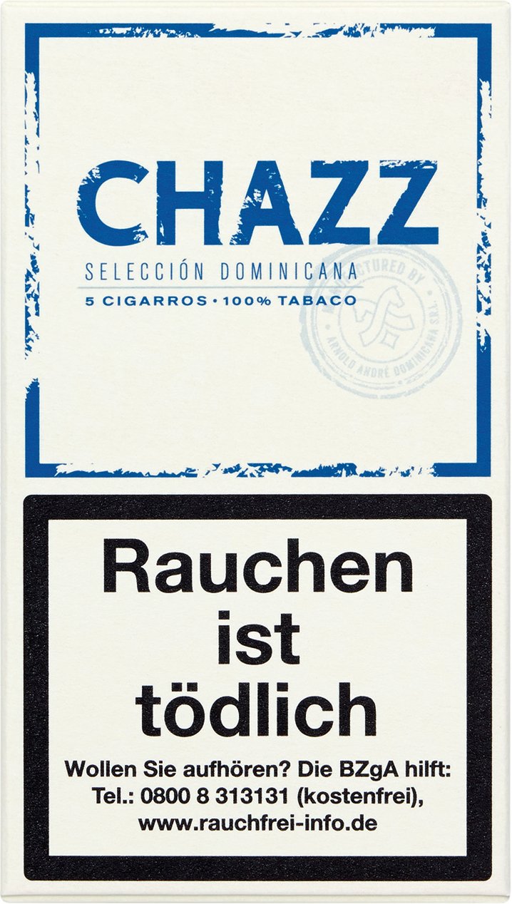 Chazz Seleccion Dominicana Cigarros No.792 (5er Pack)