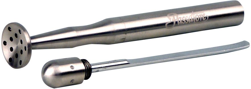 Passatore Pfeifenbesteck Edelstahl matt mit Dorn Pfeifenstopfer (492061) Detailbild 3