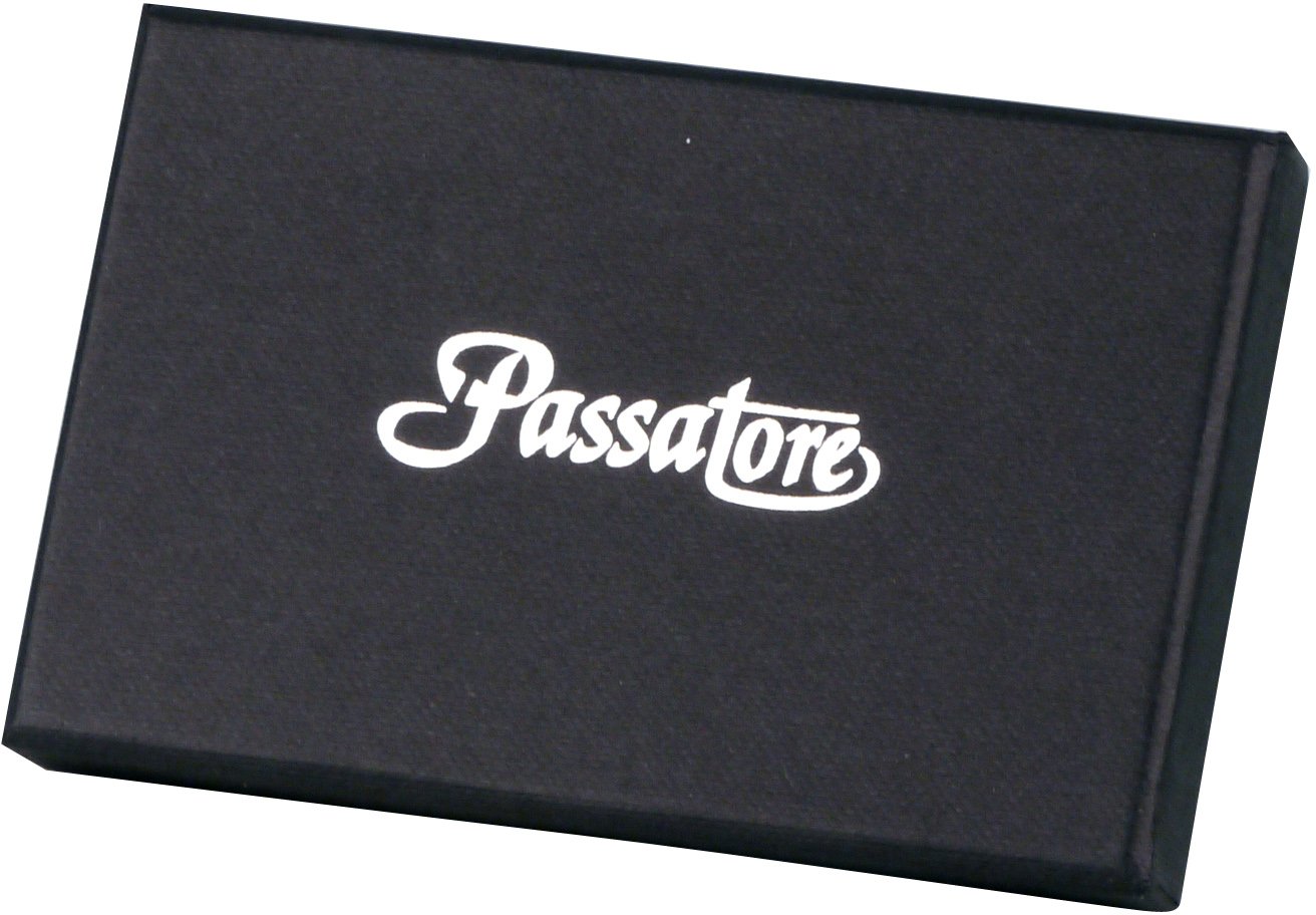 Passatore Pfeifenbesteck Edelstahl matt mit Dorn Pfeifenstopfer (492061) Detailbild Verpackung 2