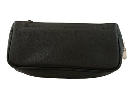 Big Ben Pfeifentasche Kombibeutel für 1 Pfeife Leder schwarz (745001010)