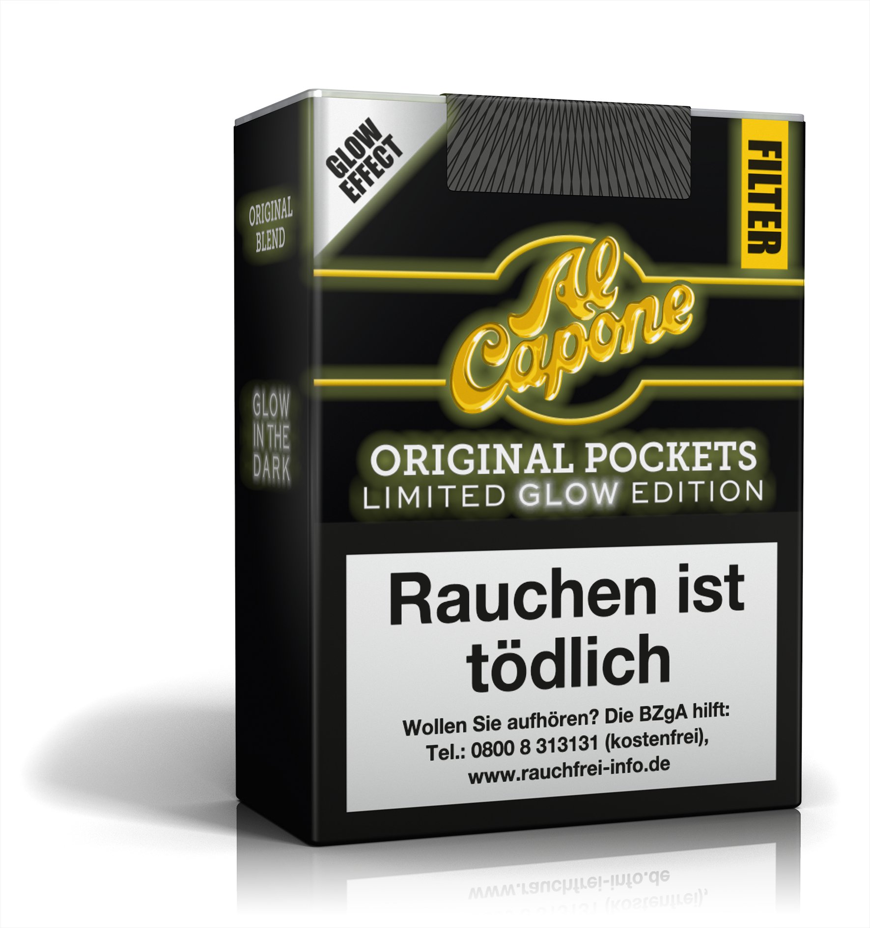 Al Capone Pockets Original Filter 18 Limited Glow Edition