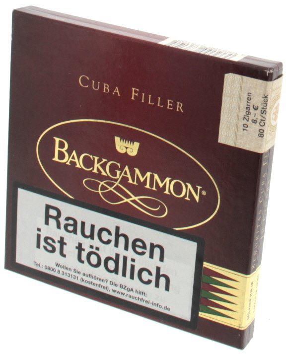 Backgammon Senoritas Cuba Filler 10er