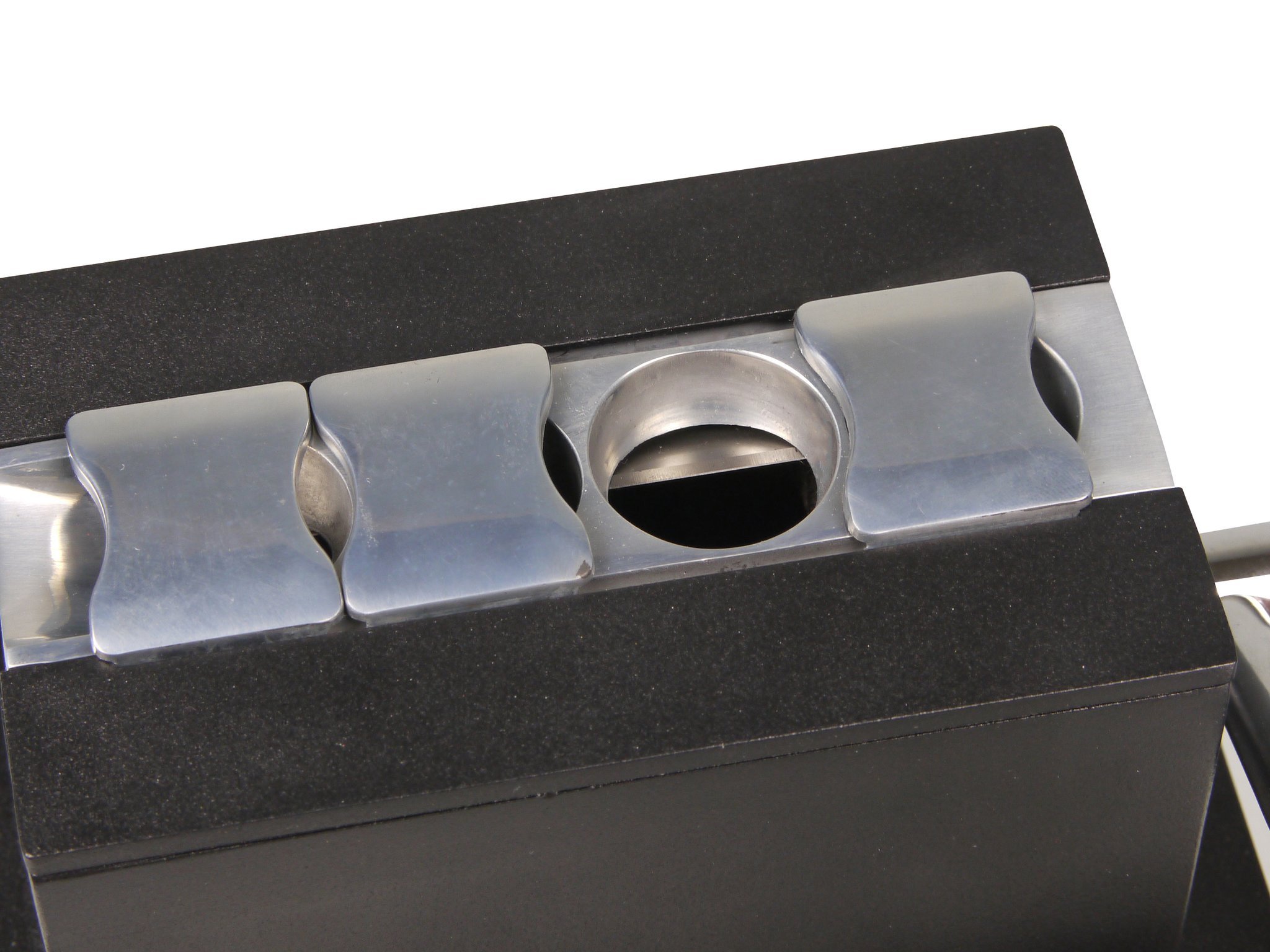 Classic Tisch-Zigarrenabschneider Schwarz mit 4 Klingen (593723) Detailbild 2