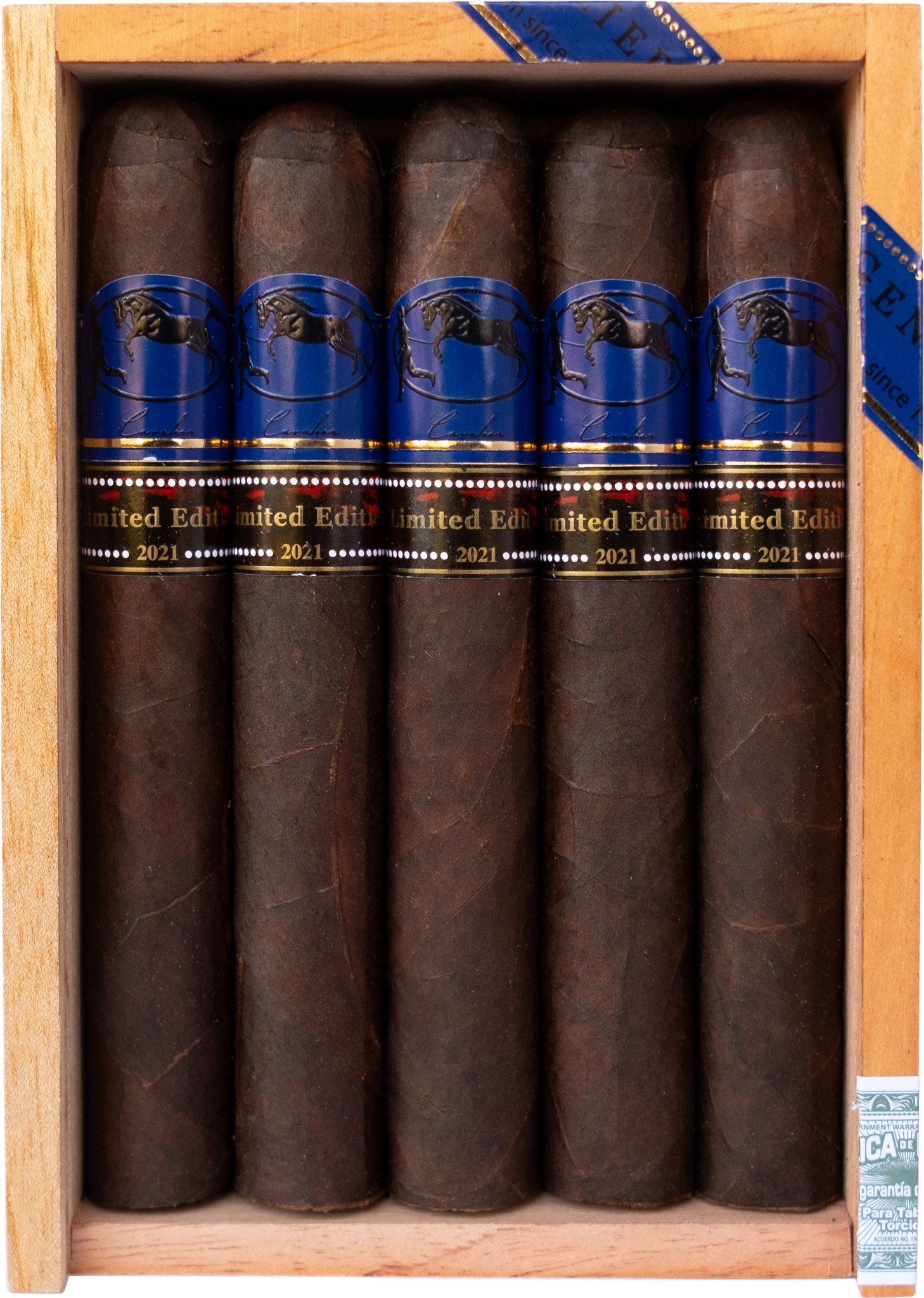 Cavalier Genève White Series Limited Edition 2021 Toro Kiste offen