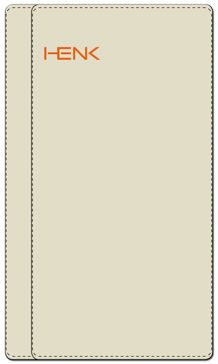 Henk Cigar Pouch Dollardo Nappa New Cream