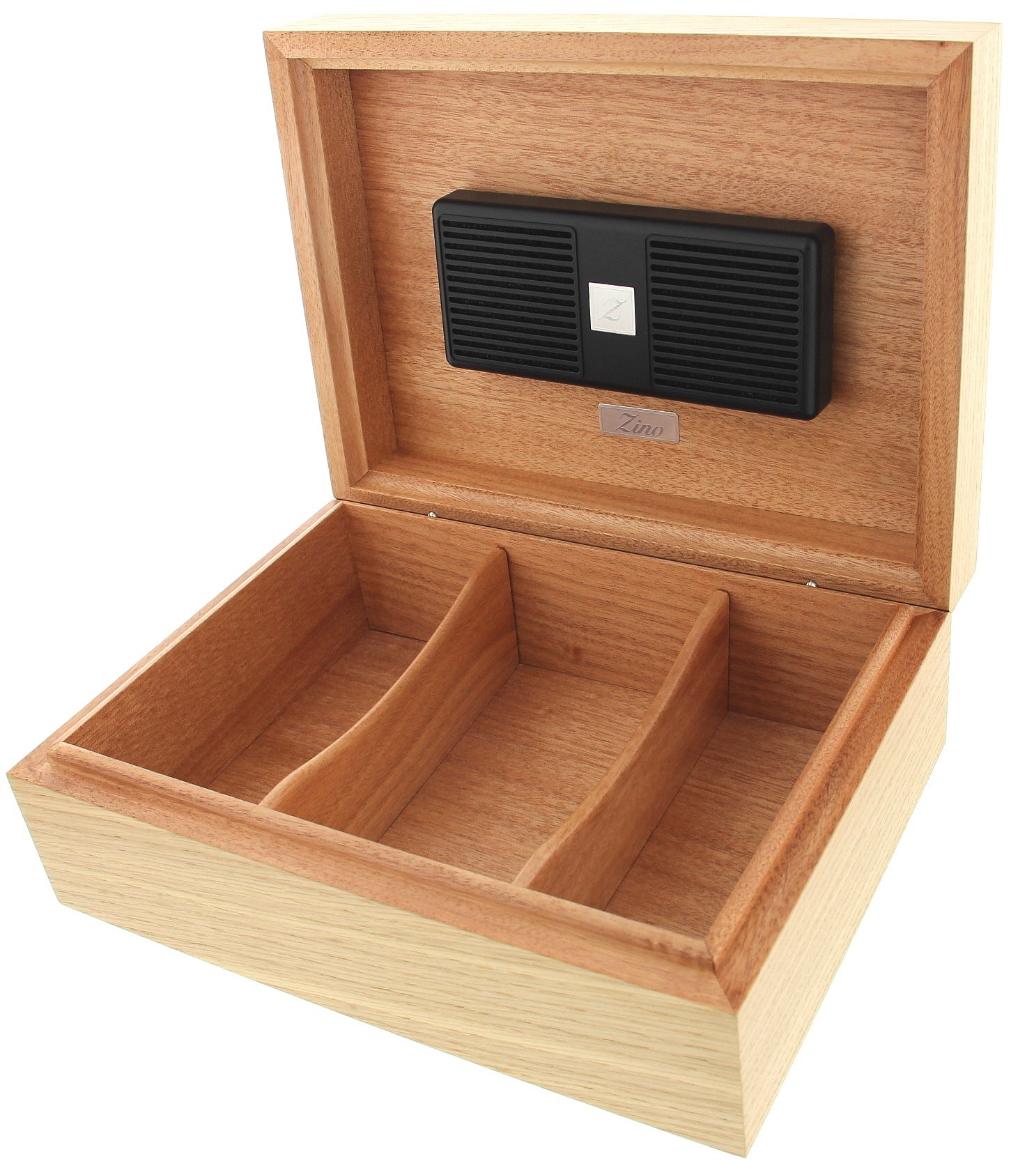 Zino Humidor Leaf Z 60 Eiche natur (51000491) offen