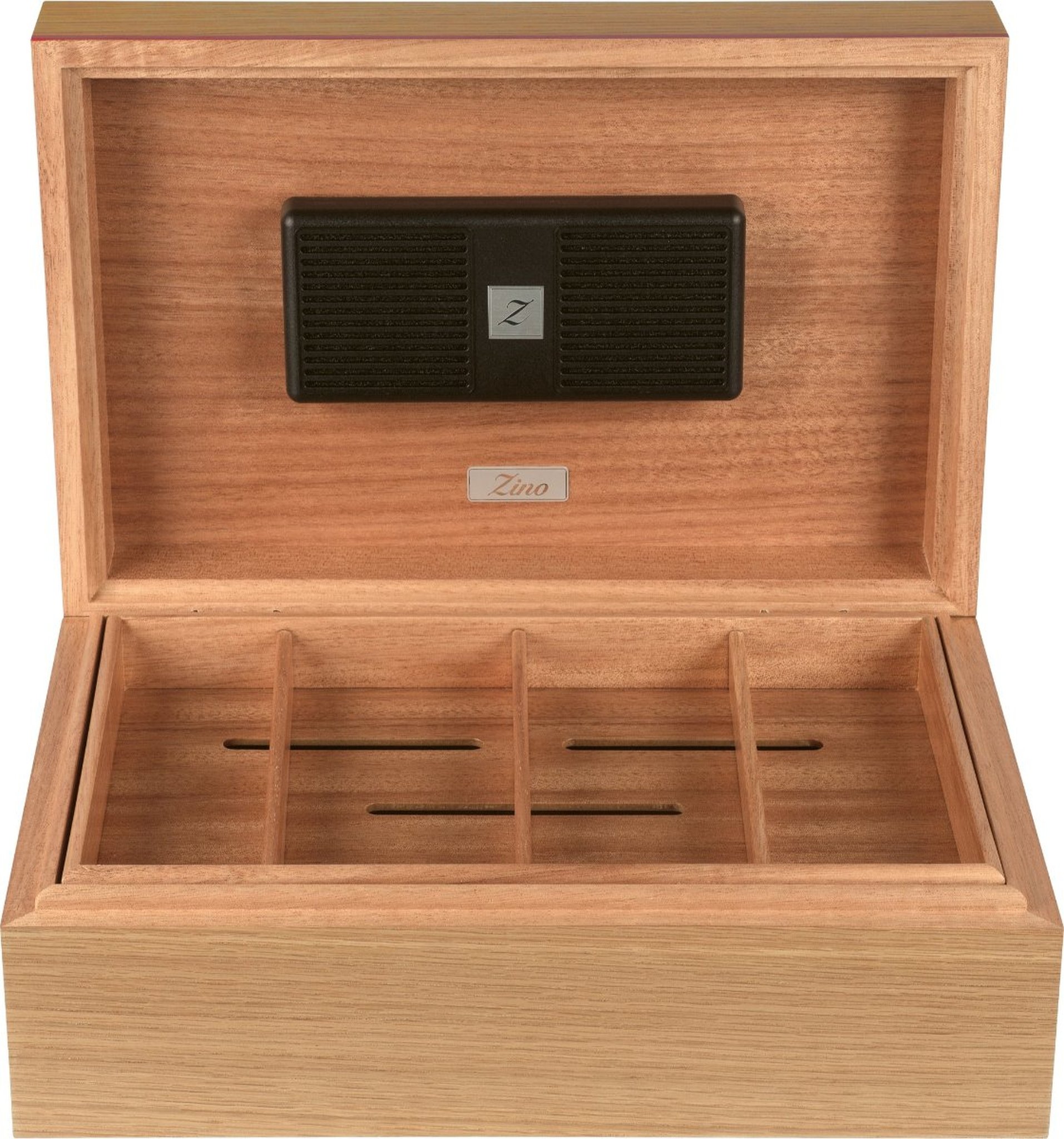 Zino Humidor Z 80 Eiche und rot (115916)