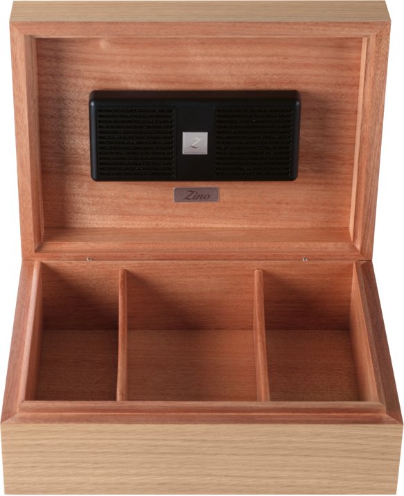 Zino Humidor Z 60 Natureiche (117474) offen