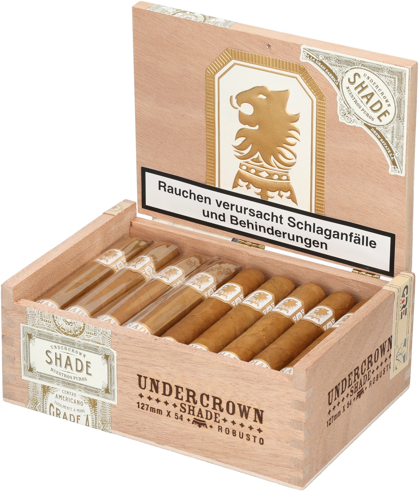Shade Robusto box open