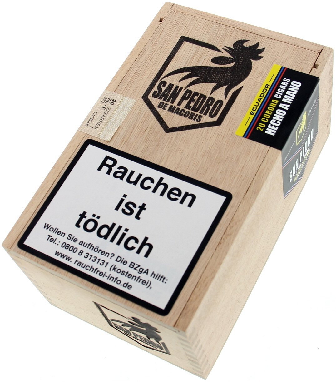 Agio San Pedro de Marcoris ECUADOR Corona Kiste