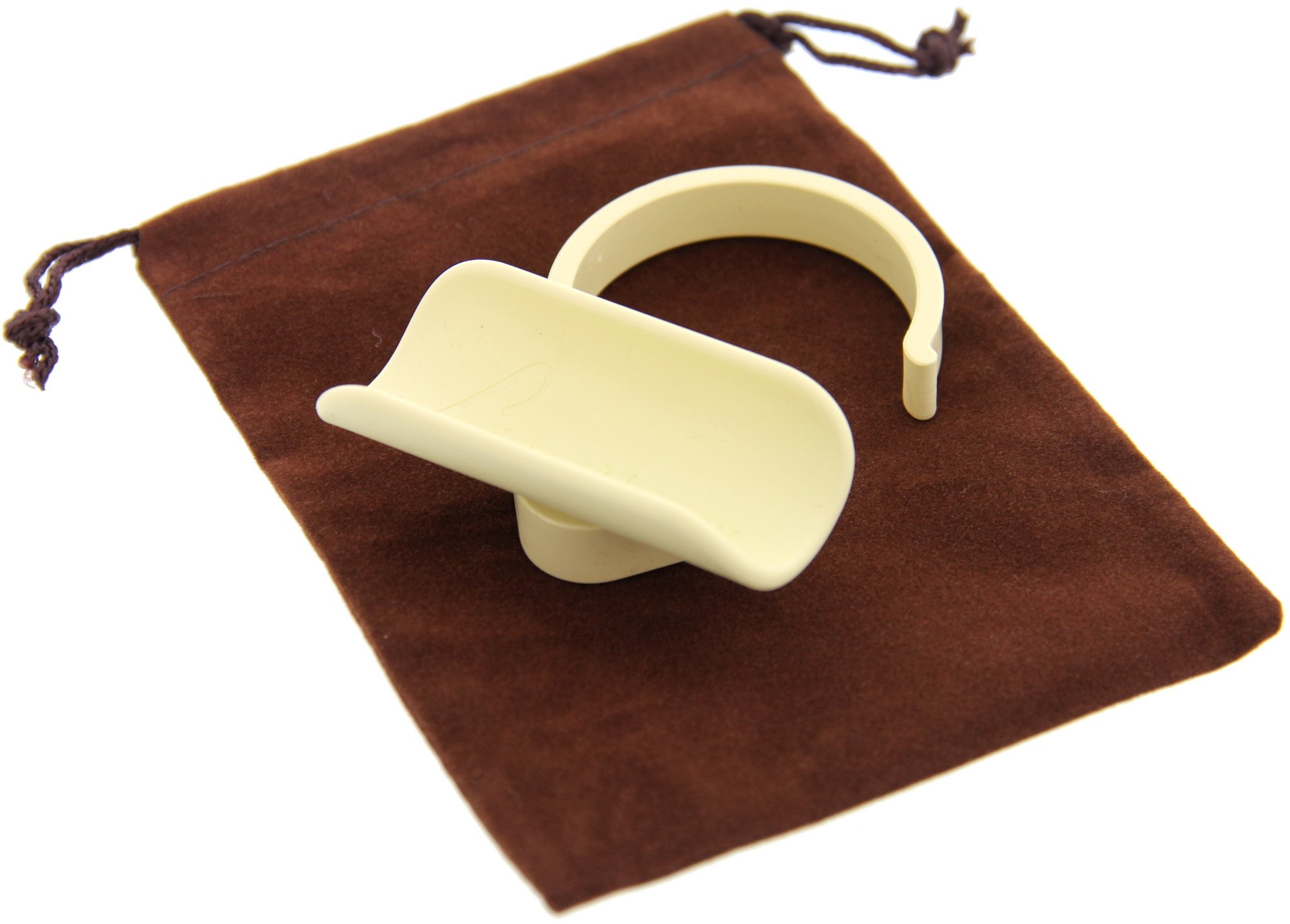 CigarzUp Zigarrenhalter Ivory (inklusive Stoffbeutel)