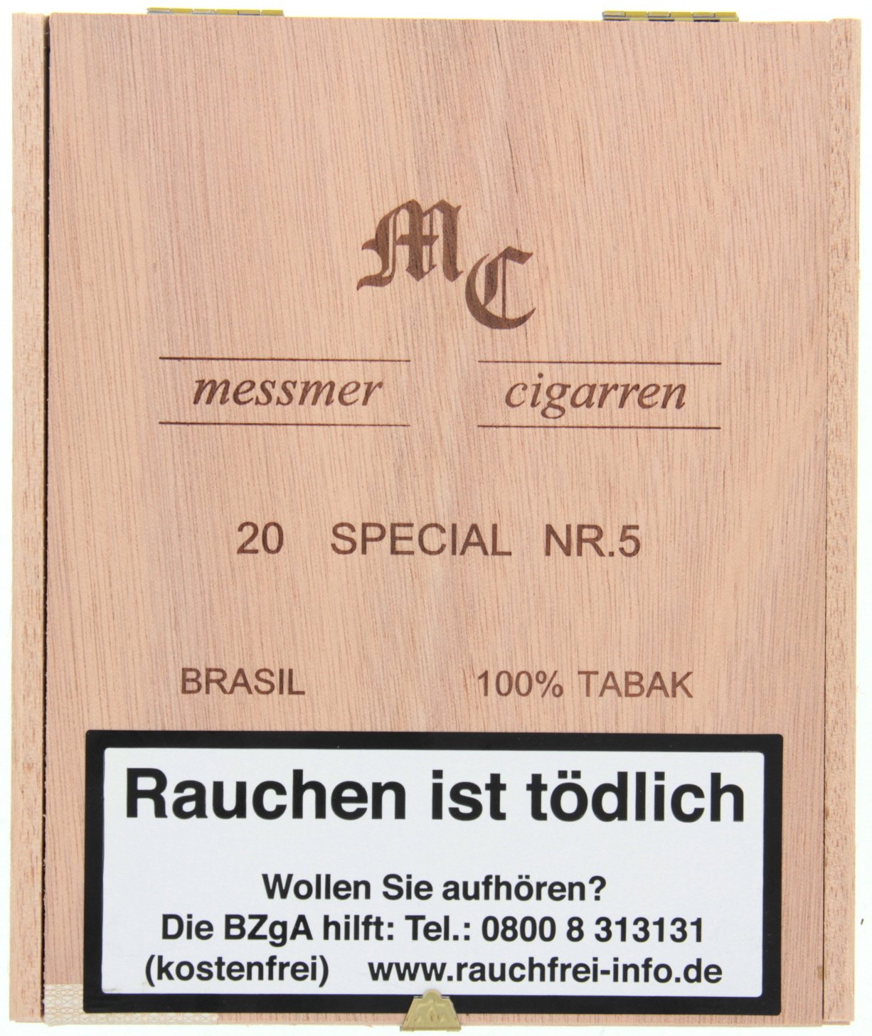 Messmer MC Special No. 5 Brasil Panatela 20er