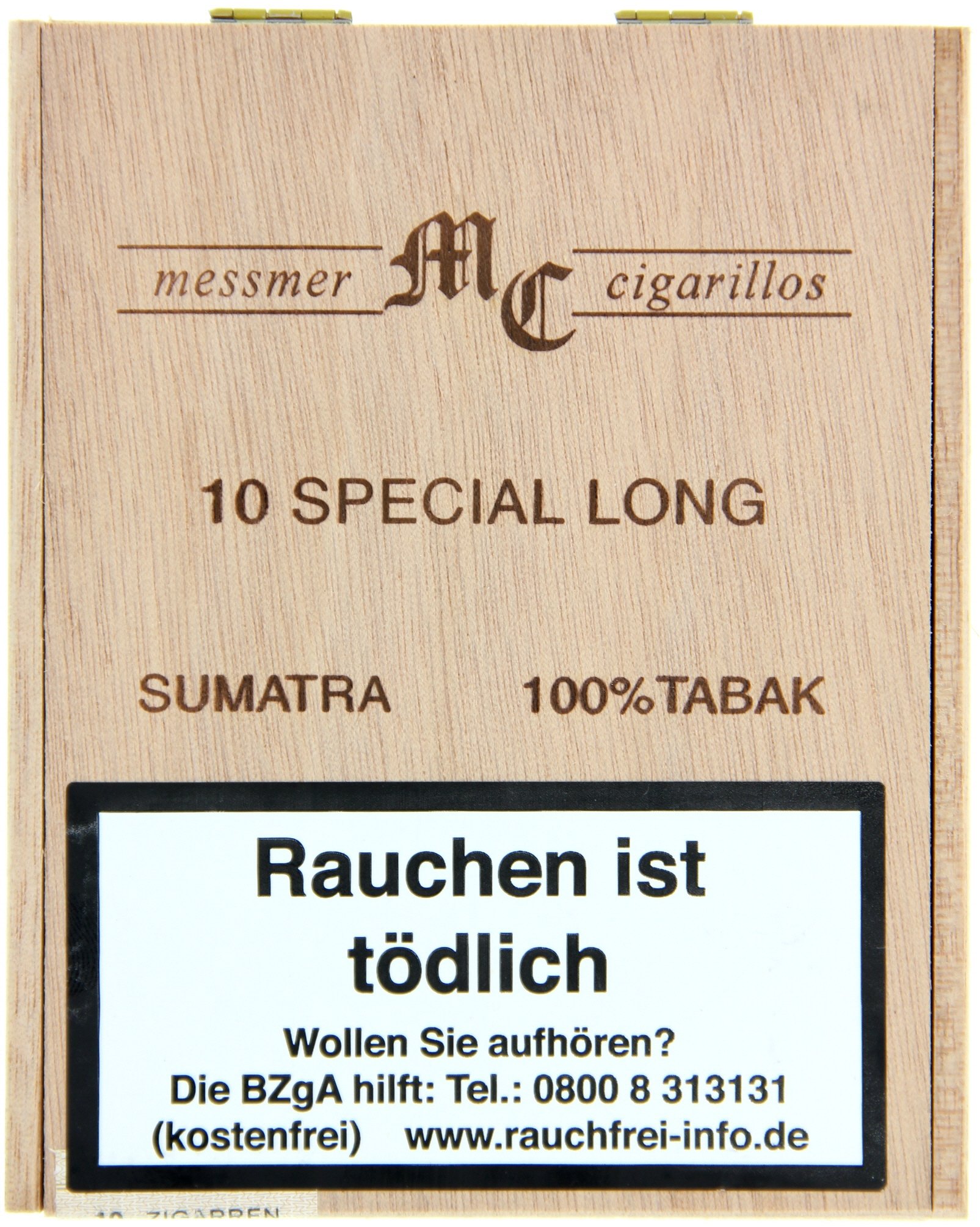 Messmer MC Special Sumatra (Long Cigarillos)