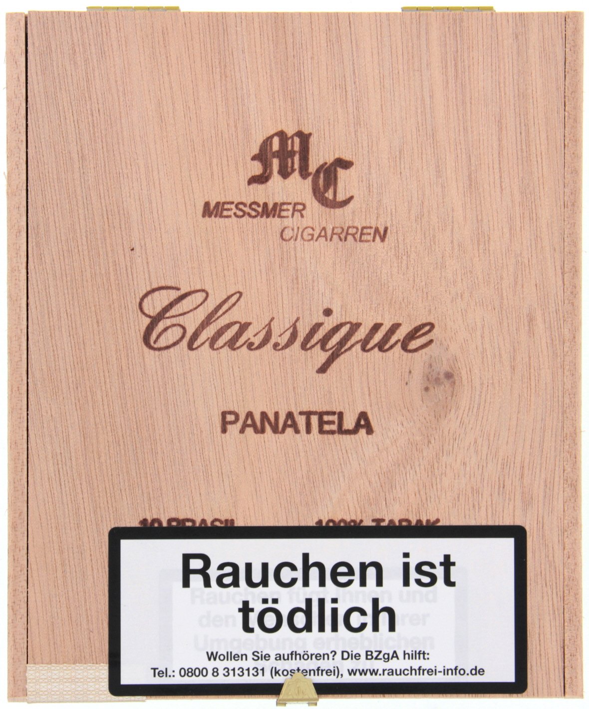 Messmer Classique Brasil Panatela 10er
