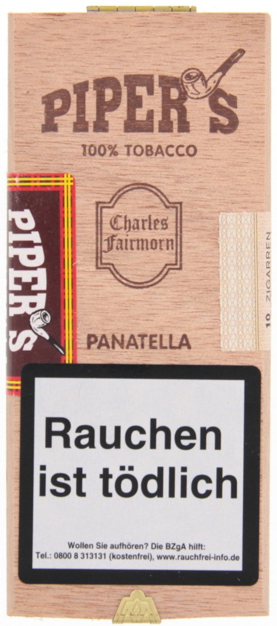 Pipers Panetela Coffee Sumatra 10er