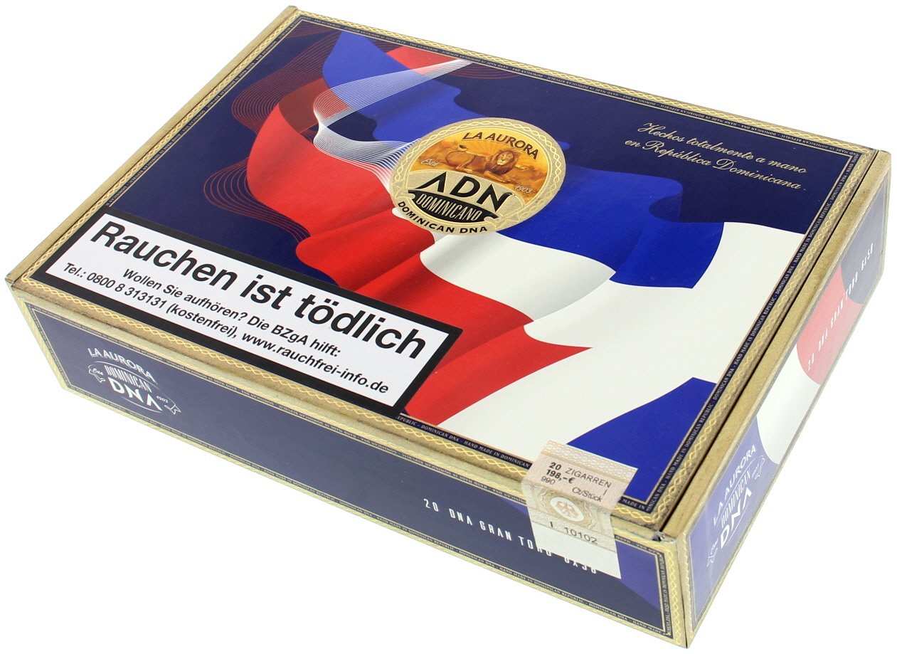 La Aurora ADN Dominicano Gran Toro Kiste