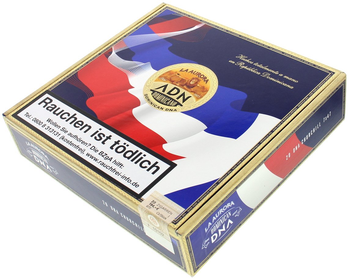 La Aurora ADN Dominicano Churchill Kiste