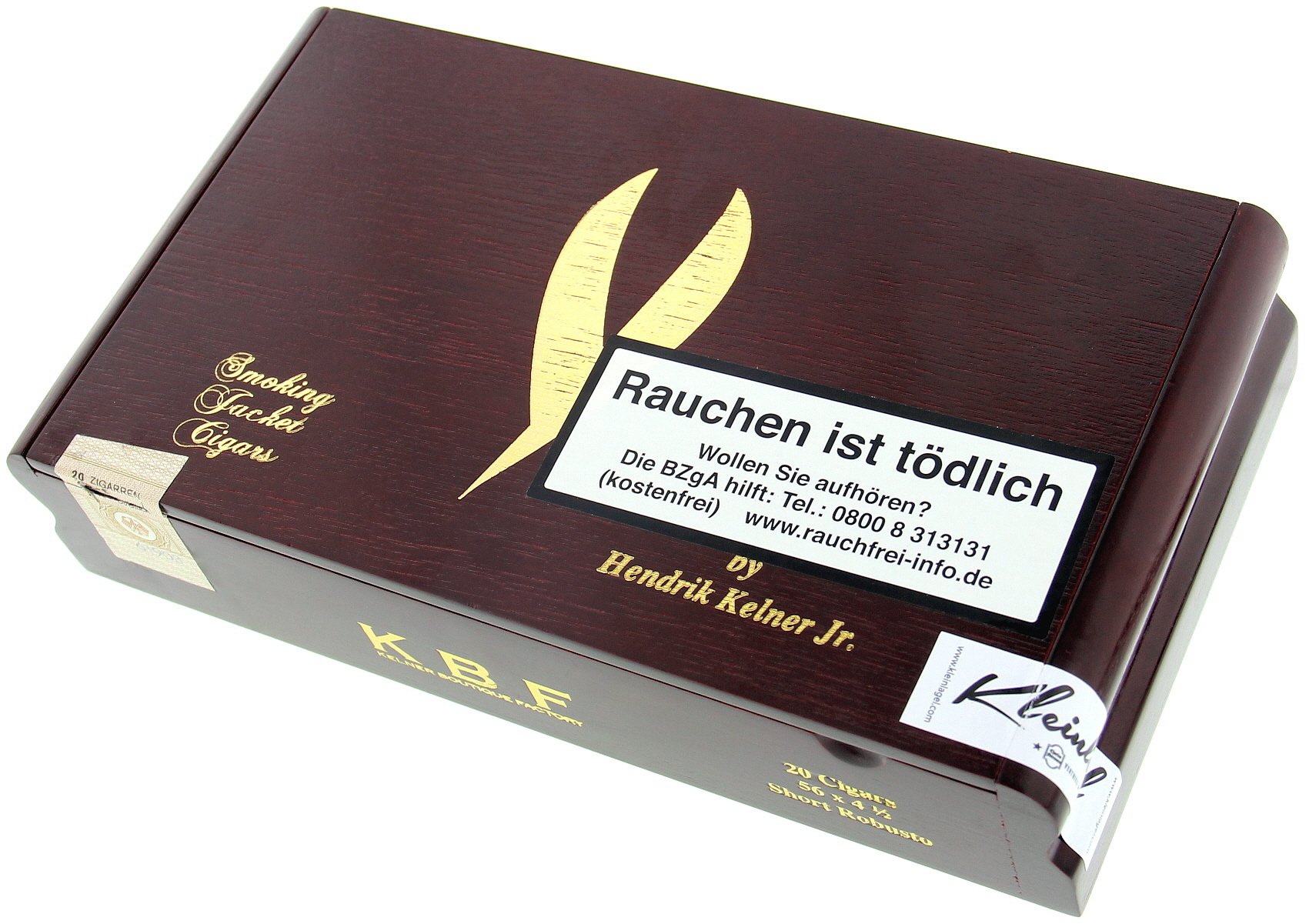 moking Jacket by Hendrik Kelner Jr. Red Label Short Robusto Kiste