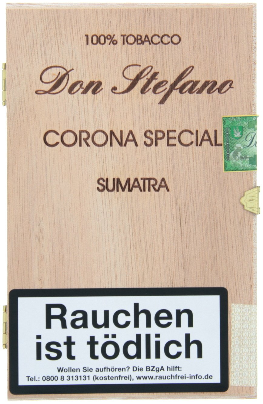 Don Stefano Corona Speciale Sumatra Kiste