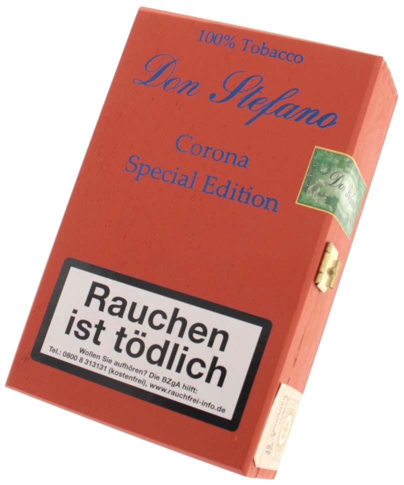Don Stefano Corona Special Edition (orangene Kiste) Kiste
