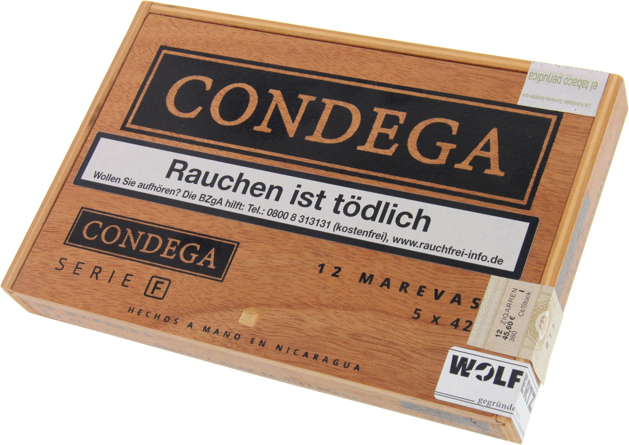 Condega Serie F Mareva Kiste