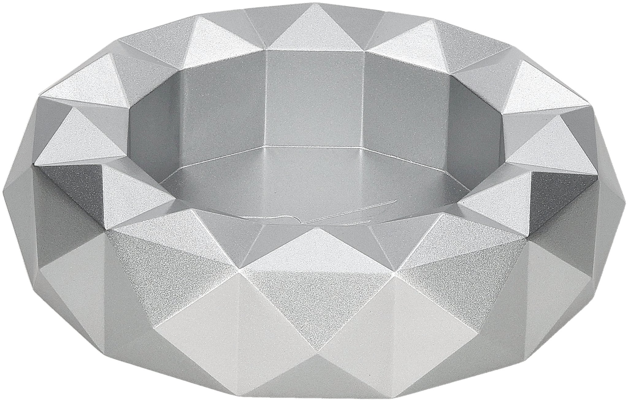 rund silber metallic