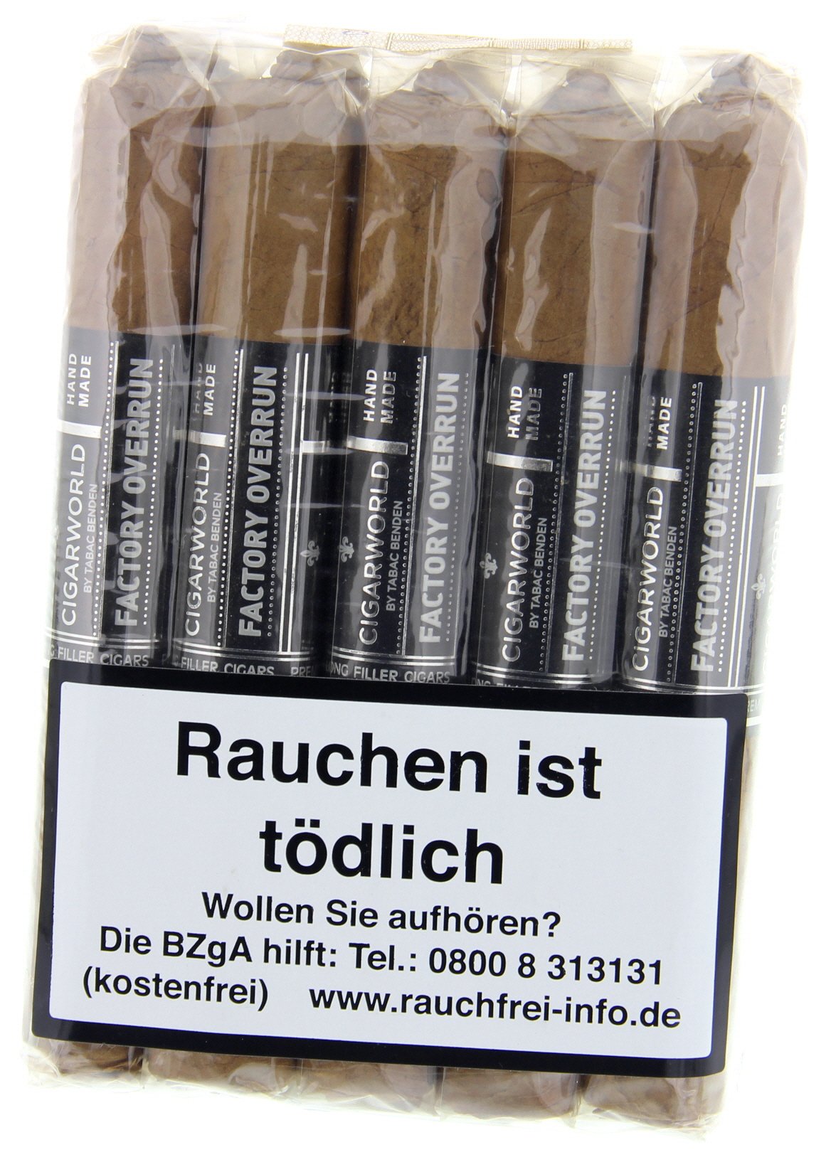 Kristoff Brittania Reserva Robusto (SECONDS mit FO-Ring) 10er Bundle