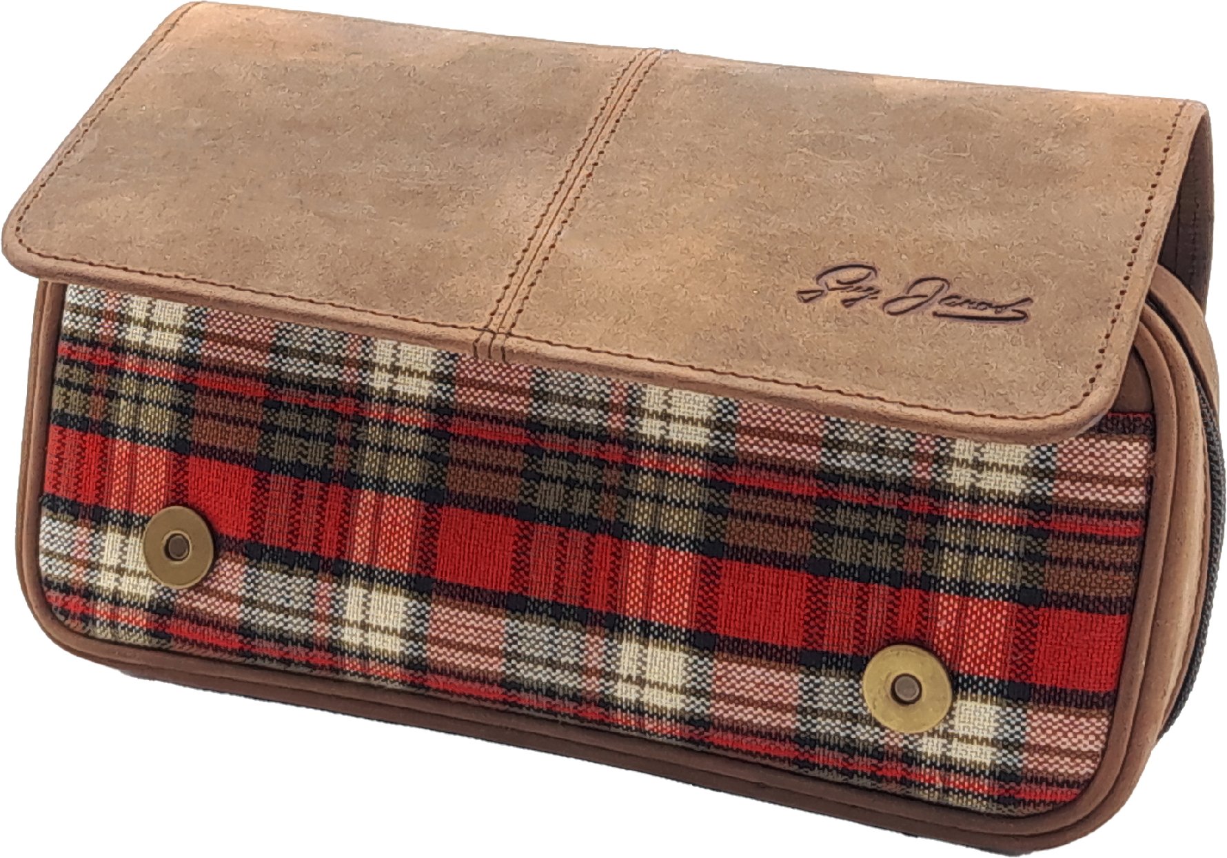 2er braun Buffalo / Scotland red (10047)