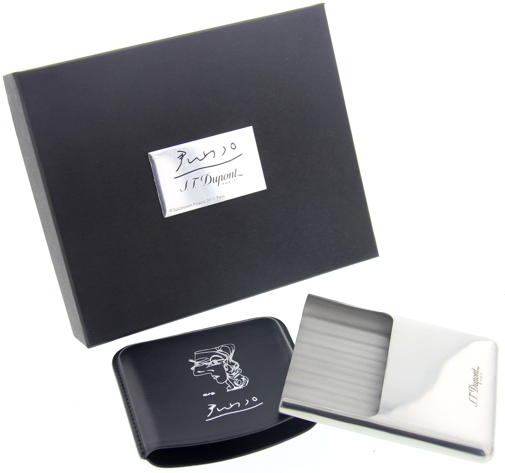 S.T. Dupont Zigarrenetui Metall 8er cigarillos Picasso Edition (181046) Detailbild