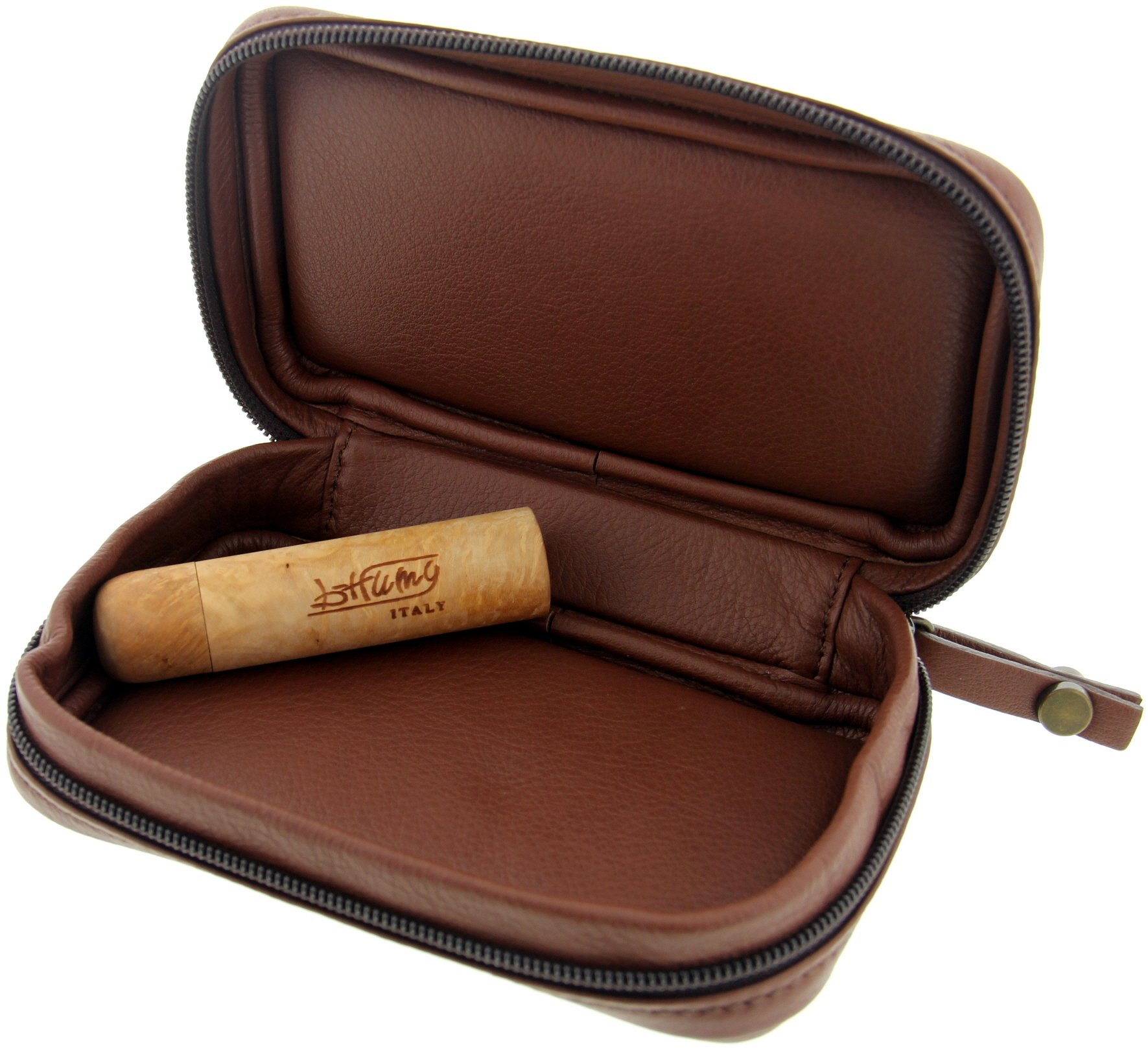 Claudio Albieri Etui Classic Bruciato offen